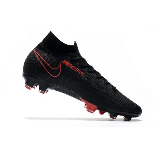 Zapatos Nike Mercurial Superfly 7 Elite DF FG -Negro Rojo_7.jpg